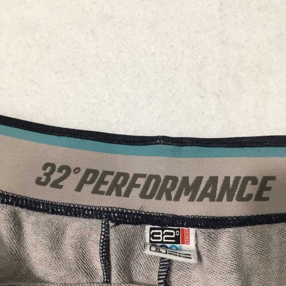 32 Degrees Cool Mens Casual Athletic Shorts XL Blue Pockets 37x10 - Picture 6 of 7